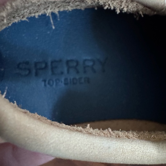 Sperry Tan Kids boat Shoes - Picture 2 of 6